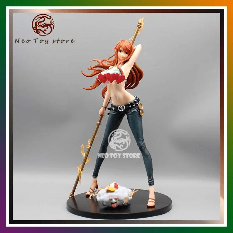 One piece anime figure female resonance hsf nami action figures statue model collection thumb200