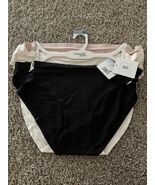 Tranquil &amp; True Womens  Hi-Cut Panties Microfiber Solid 3 Pack Size 2X - $17.93 CAD