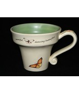 Butterfly Coffee Mug Butterflies Cup Beautiful Dancing Butterflies Tea M... - £15.92 GBP