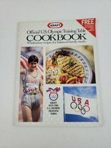 Vintage 1992 Kraft Foods Official U.S. Olympic Training Table Cookbook USA  - £4.78 GBP
