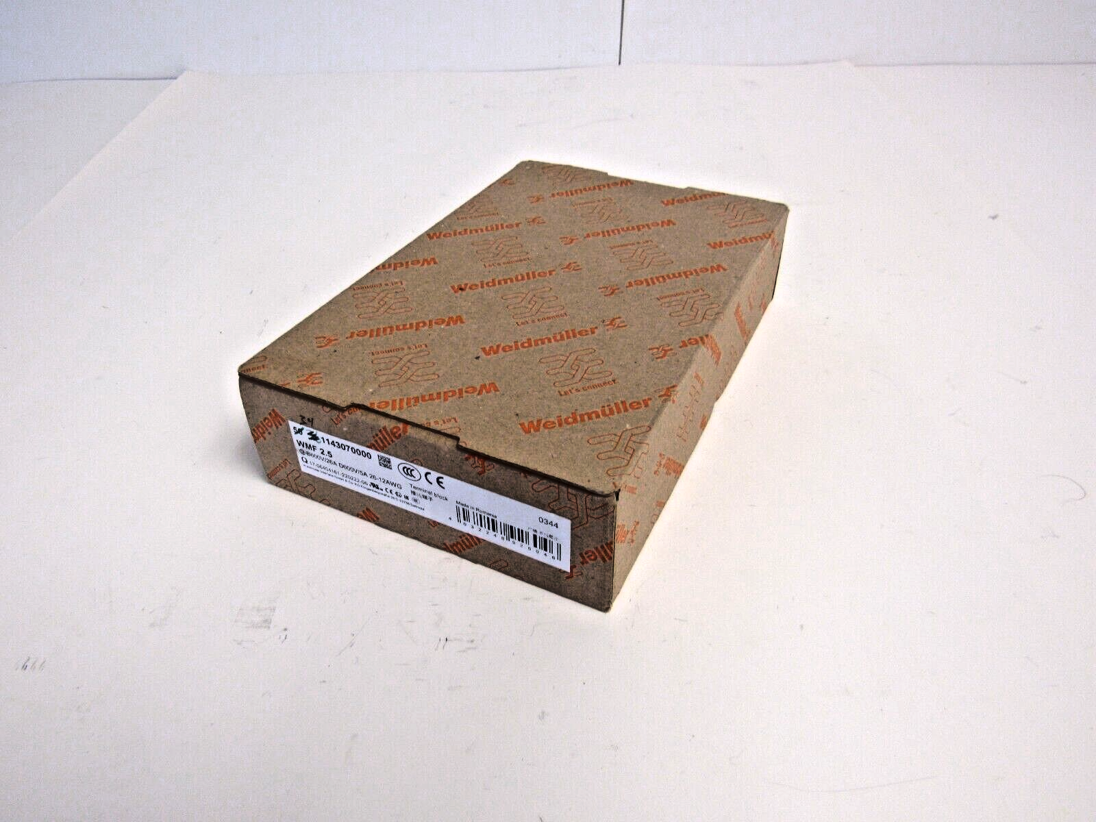 Primary image for Weidmuller Box of 34 1143070000 WMF 2.5 Feed-through Terminal     58-3