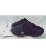 Isotoner Women&#39;s Classic Hoodback W Memory Foam Slipper 7.5 -8 Med Black... - $409.75 MXN