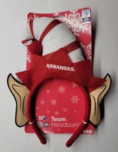 Arkansas Razorbacks Team Headband Christmas Elf Ears - £10.27 GBP