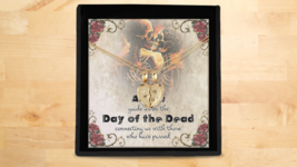 Angels guide us on the Day of the Dead Two Souls One Heart Breakable GoldNecklac - £159.83 GBP