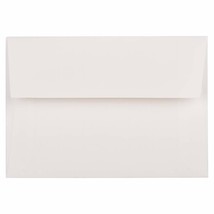 JAM PAPER A10 Strathmore Invitation Envelopes - 6 x 9 1/2 - Bright White Laid -  - £17.30 GBP
