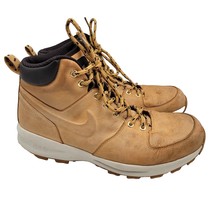 Nike Manoa Leather ACG Boots Haystack Velvet Wheat Brown 454350-700 Mens 12 - £46.36 GBP
