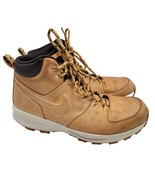 Nike Manoa Leather ACG Boots Haystack Velvet Wheat Brown 454350-700 Mens 12 - £46.99 GBP