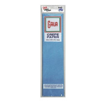 Gala Crepe Paper 12-Pack (240x50cm) - Sky Blue - £29.07 GBP