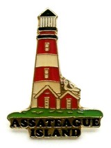 Assateague Island Lighthouse Hat Tac or Lapel Pin - $6.99