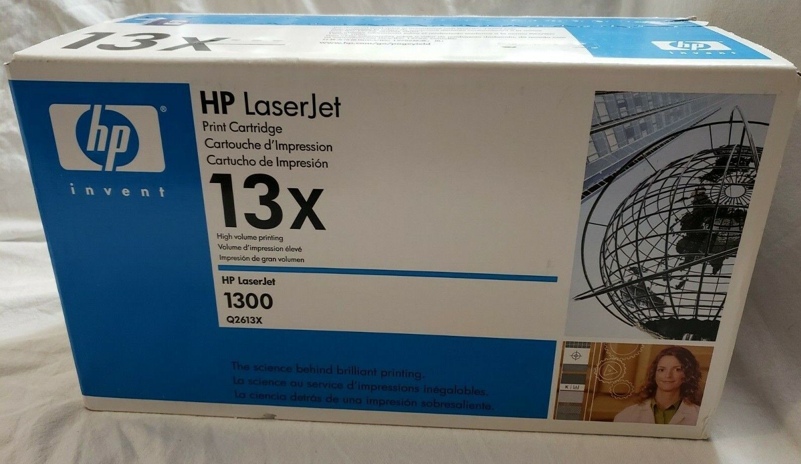 Primary image for HP LASERJET 13X BLACK TONER CARTRIDGE NIP SEALED GENUINE Q2613X LASER PRINTER