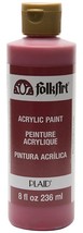 FolkArt Acrylic Paint, 824 Lipstick Red, 8 Fl. Oz. - £6.35 GBP