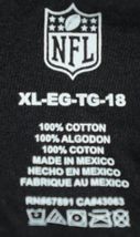 NFL Licensed Baltimore Ravens Youth Extra Large Black Gold Tee Shirt image 4