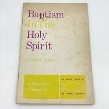 Baptism in the Holy Spirit by Derek Prince 1960s Vintage Booklet BK12 - £14.85 GBP