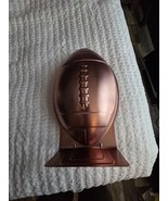 Vintage 1990 Wilton 1st and 10 3D Football Cake Pan 2105-6504 Copper Color - $4.94