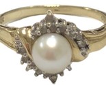 Women&#39;s Cluster ring 10kt Yellow Gold 380536 - £79.56 GBP