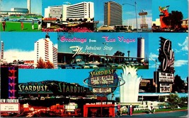 Greetings From Las Vegas Fabulous Strip Postcard - £7.83 GBP