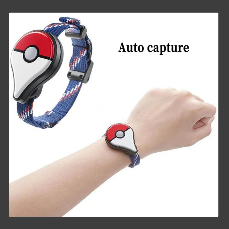 For Pokemon Go Plus Game Auto Capture Smart Bracelet Auxiliary Device Bluetooth - £31.63 GBP