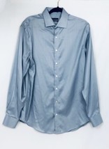 Kenneth Cole New York Shirt Men Long Sleeve Button Down Size 16 -34/35 N... - $18.37