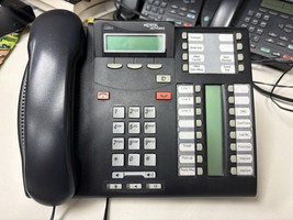 Nortel T7316E Office Phone Charcoal Black - $468.33 MXN