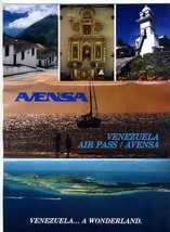 Avensa Venezuela Air Pass Booklet Avensa Venezuelan Airline Boeing 727 - £21.91 GBP