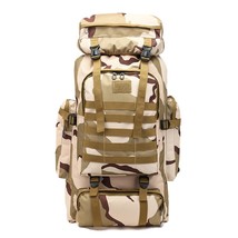 Waterproof 80L Sports Backpack Large Capacity Outdoor Training Hunting Molle Bag - £82.98 GBP