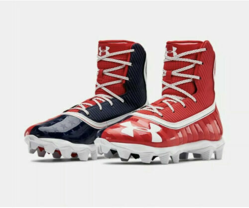 Under Armour Highlight RM Football Cleat land of the free USA 3021200 youth 4.5 - $62.99