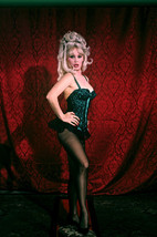 Mamie Van Doren raunchy pose in showgirl costume stockings busty 24x18 Poster - £19.17 GBP