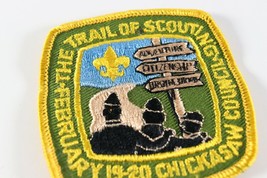 Vintage Trail Of Scouting Chickasaw Council Boy Scouts America BSA Camp Patch - £9.34 GBP
