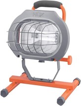 HDX 600 Watt In/Outdoor Halogen Portable Work Light Home Workshop Construction - £18.11 GBP
