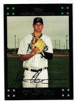 2007 Topps Update Baseball Card Collector Scott Olsen 557 Florida Marlins - £3.75 GBP