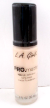 L.A. Girl Pro-Matte Foundation High Definition Long Wear GLM671 Ivory 1 fl oz - £5.03 GBP