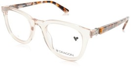 New DRAGON DR 7010 250 Crystal Sand &amp; Koi Tortoise Eyeglasses 50/24/140 - $62.32