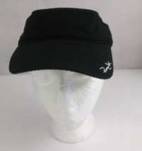 Original Panama Jack Black Embroidered Unisex Adjustable Visor - £11.36 GBP