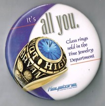 Keystone Class Ring Pin back Pin Back Button Pinback #3 - $9.60