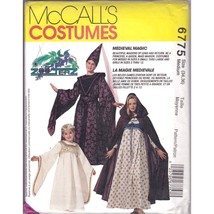 UNCUT Vintage Sewing PATTERN McCalls 6775, Misses and Girls Halloween Co... - $28.06