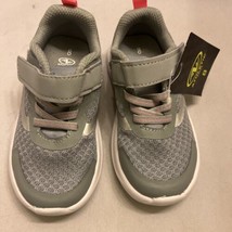 Girls Athletic Work Sneakers Size 8 Grey - £11.17 GBP