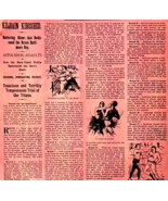 1950 Sullivan Kilrain Boxing Match Rounds Article Police Gazette Sports ... - $24.99