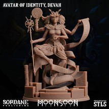 3D Printed Sordane Publishing Avatar of Identity Devah Moonsoon 28 32mm D&amp;D - £18.29 GBP+