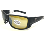 Costa Sunglasses Tuna Alley PRO 910506 Matte Black Sunrise Silver Yellow... - £122.62 GBP