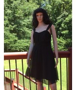 The Limited Women Black Open Strapped Casual Sleeveless Flared Dress Size 2 - €12,89 EUR