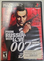 From Russia With Love Sony PlayStation 2 2005 Case &amp; Game No Manual - £7.64 GBP