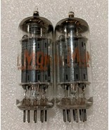 6FQ7 duMont Matched Pair Tubes Gray Plates Top Halo Getter NOS-Testing - $22.44