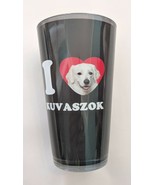 I Heart (Love) Kuvaszok Artful Alehouse Pint Glass, 16-Oz - Kuvasz - €10,22 EUR