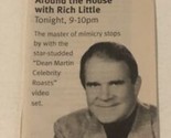 Around The House With Rich Little Print Ad Advertisement QVC TPA19 - $5.93