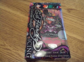Ed Hardy Blackberry Tour 9630 icing cell phone faceplate skulls RARE case NEW - $7.71