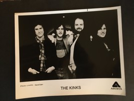The Kinks Original B&amp;W 8X10 Arista Promo Photo - £19.74 GBP