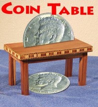 Coin Table - Make Ordinary Coins Penetrate This Table!  Very Cute Effect! - £11.89 GBP
