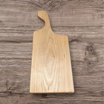 Handcrafted Cutting Board Curved Handle Made from Maple Hardwood Rustic ... - $736.10 MXN