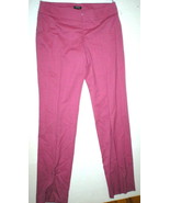 $565 Womens Worth New York Dark Pink Pants Heather Gray Slacks Work 2 NW... - £447.11 GBP