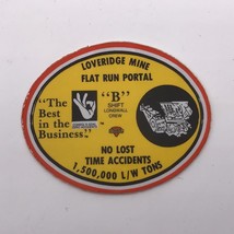 Consol Loveridge Coal Mining Helmet Decal Sticker - £11.47 GBP